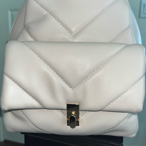 Cream Mini Backpack - Picture 2 of 5